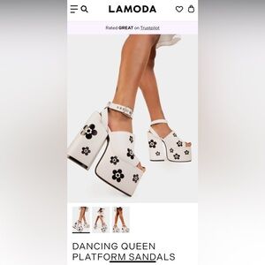 LAMODA Dancing Queen Platform Sandals